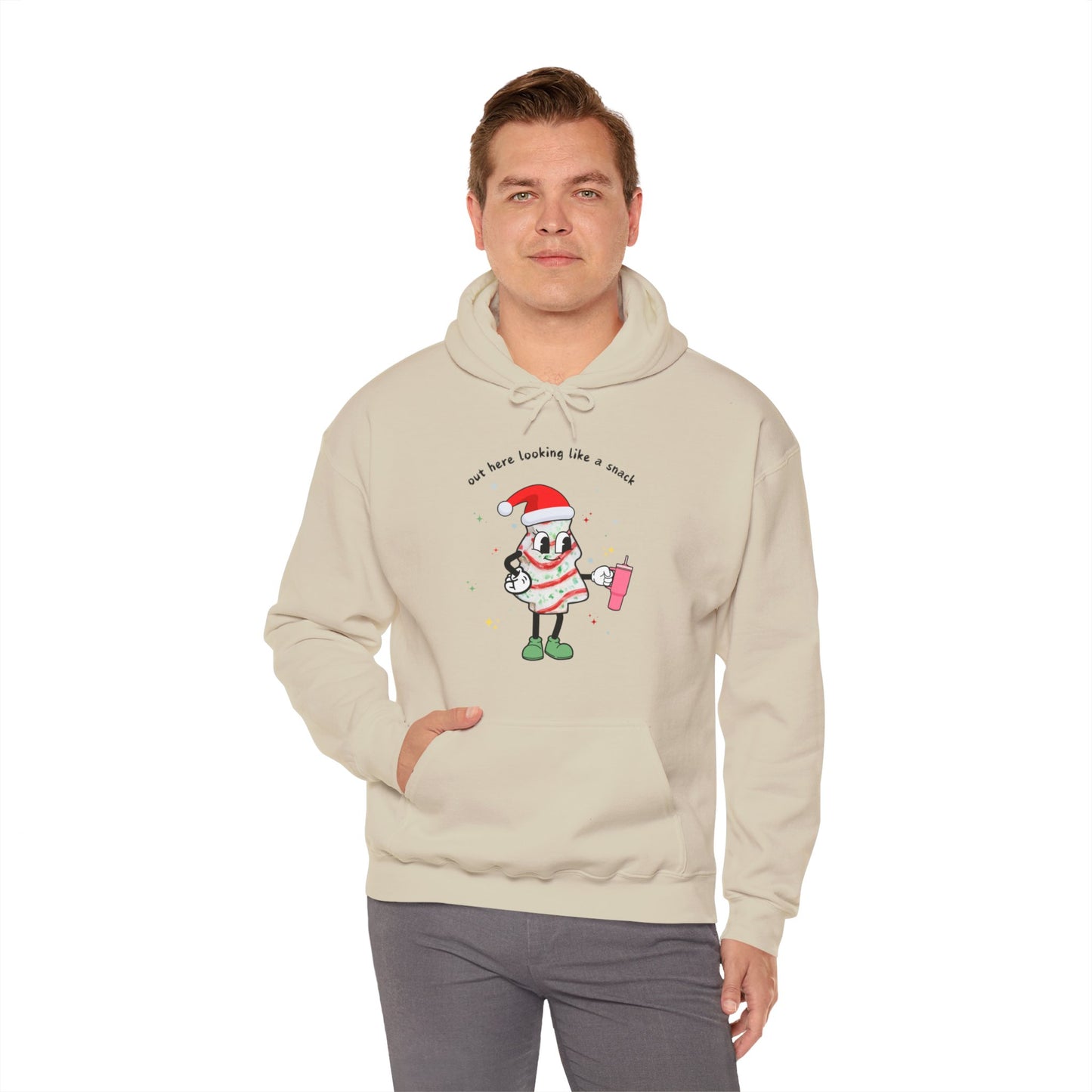 Looking Like a Snack Unisex Hooded Sweatshirt