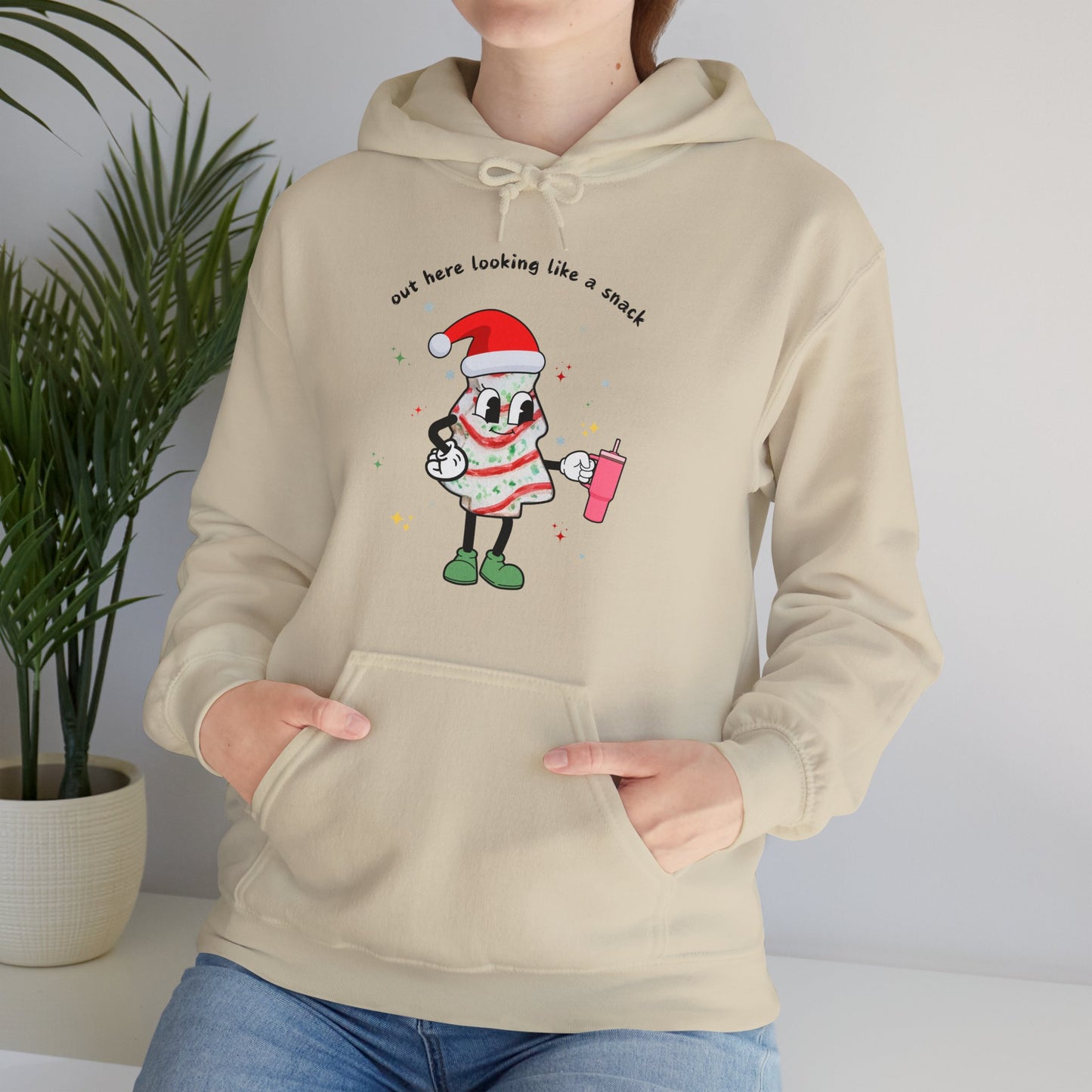 Looking Like a Snack Unisex Hooded Sweatshirt