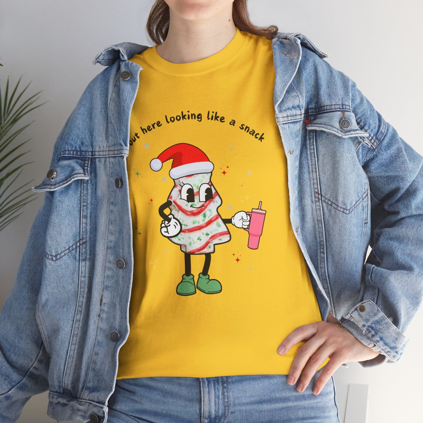 Looking Like a Snack Unisex Heavy Cotton Tee