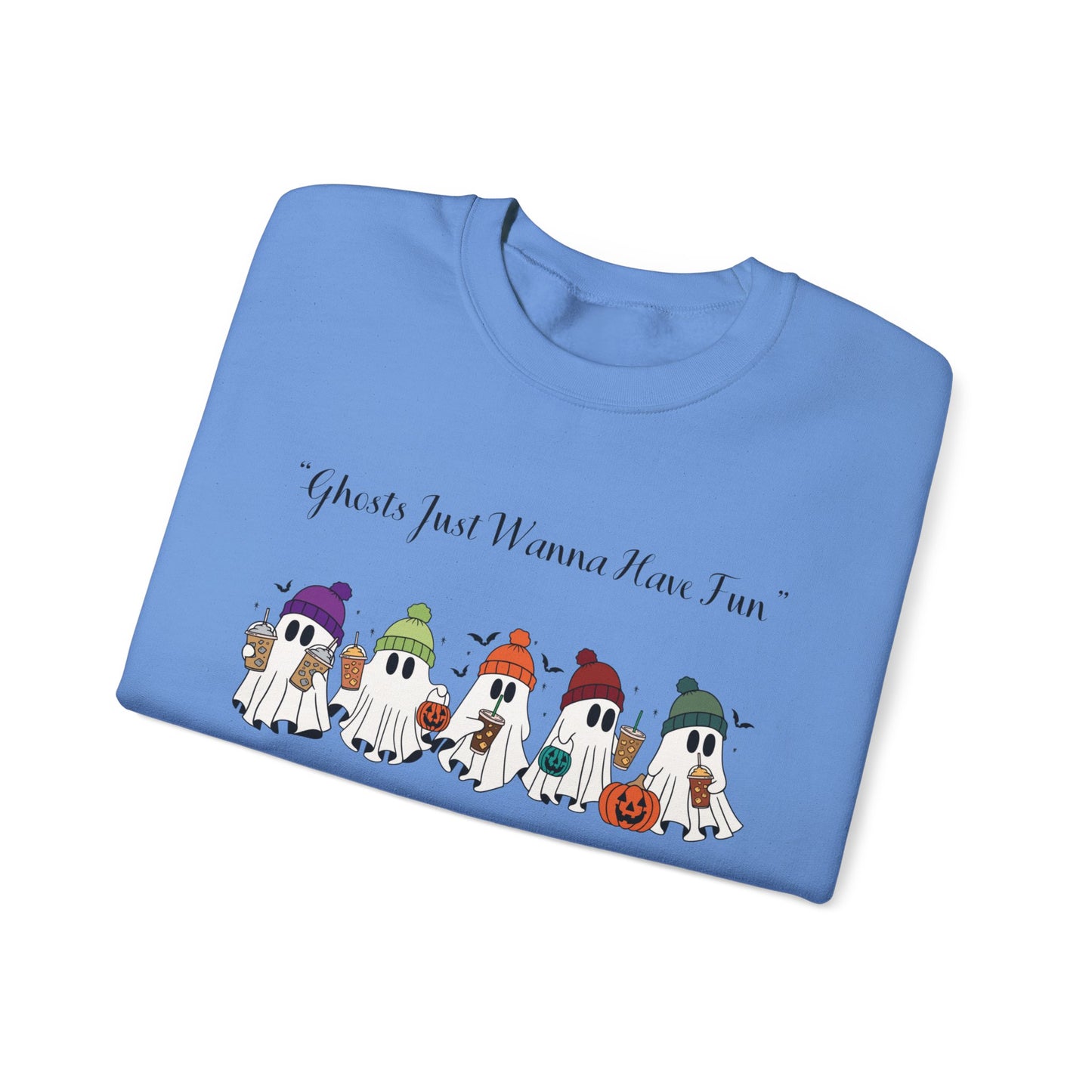 Ghosts Having Fun Crewneck Sweatshirt