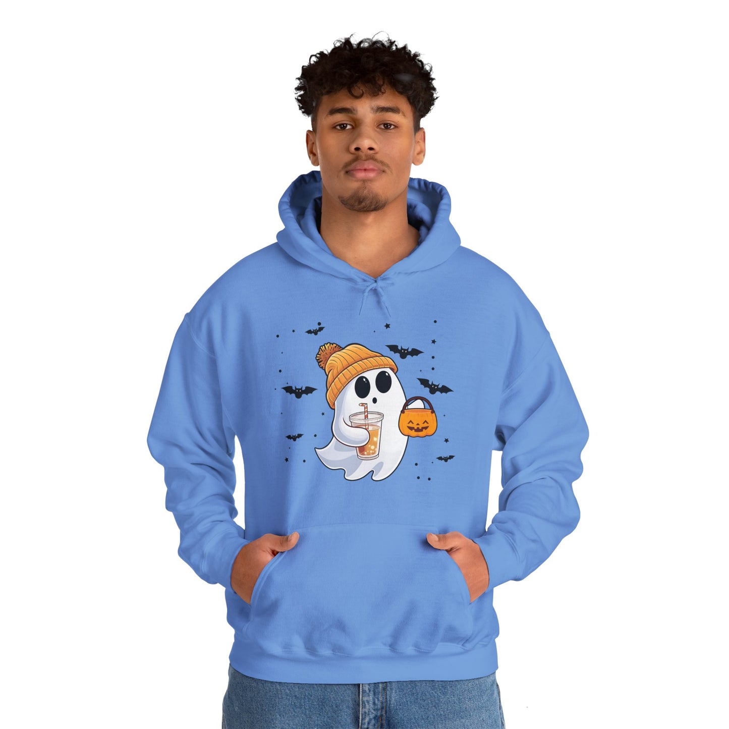 Trick or Treat Ghost Unisex Hooded Sweatshirt