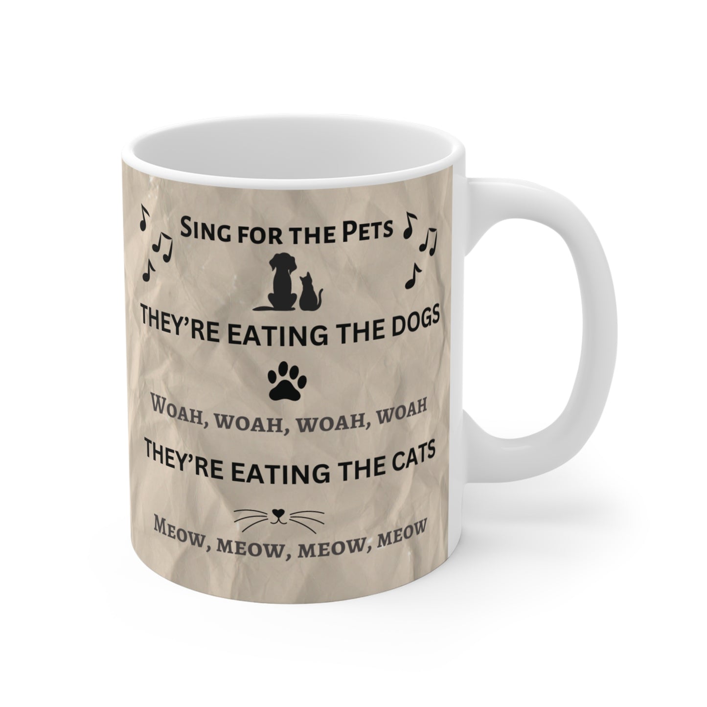 Sing for the Pets Mug 11oz