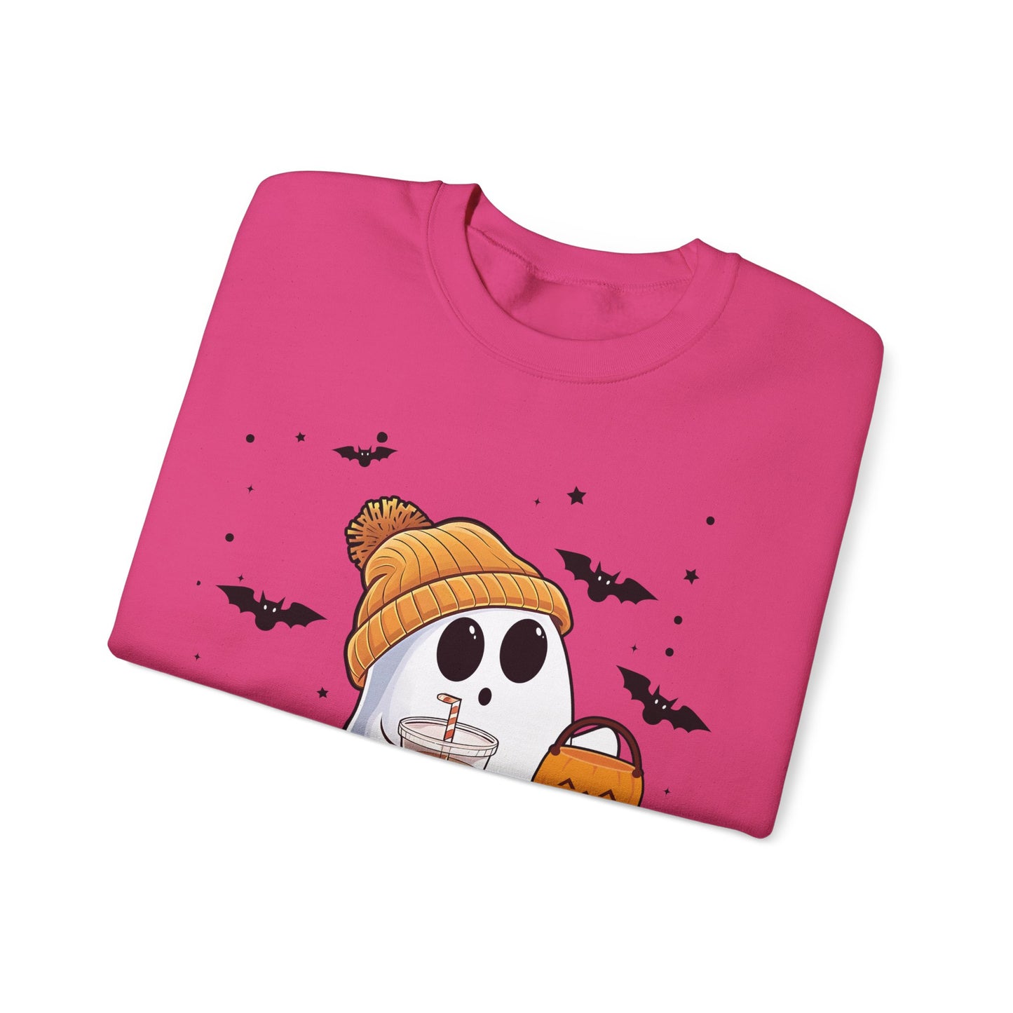 Trick of Treat Ghost Crewneck Sweatshirt