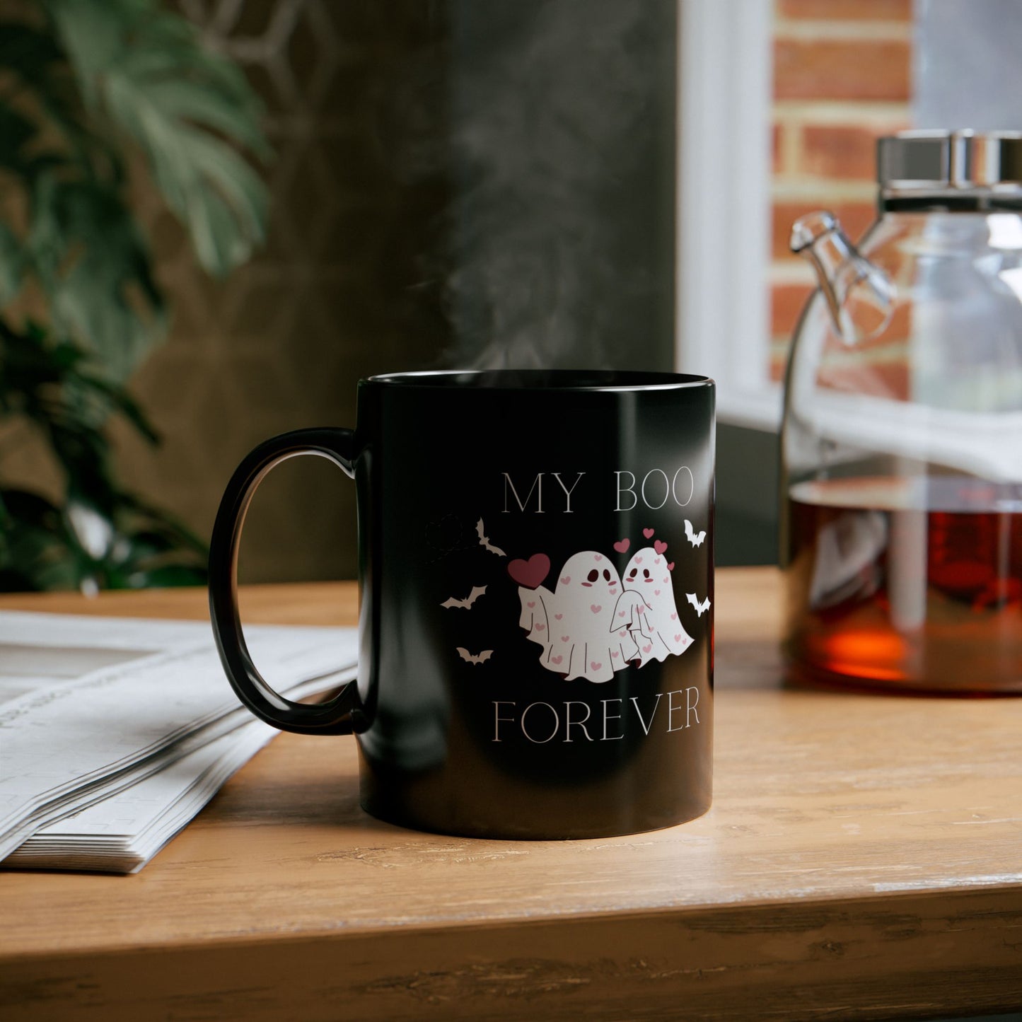 Black Boo Mug 11oz
