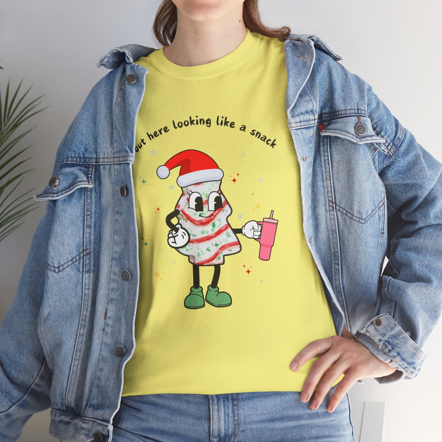 Looking Like a Snack Unisex Heavy Cotton Tee