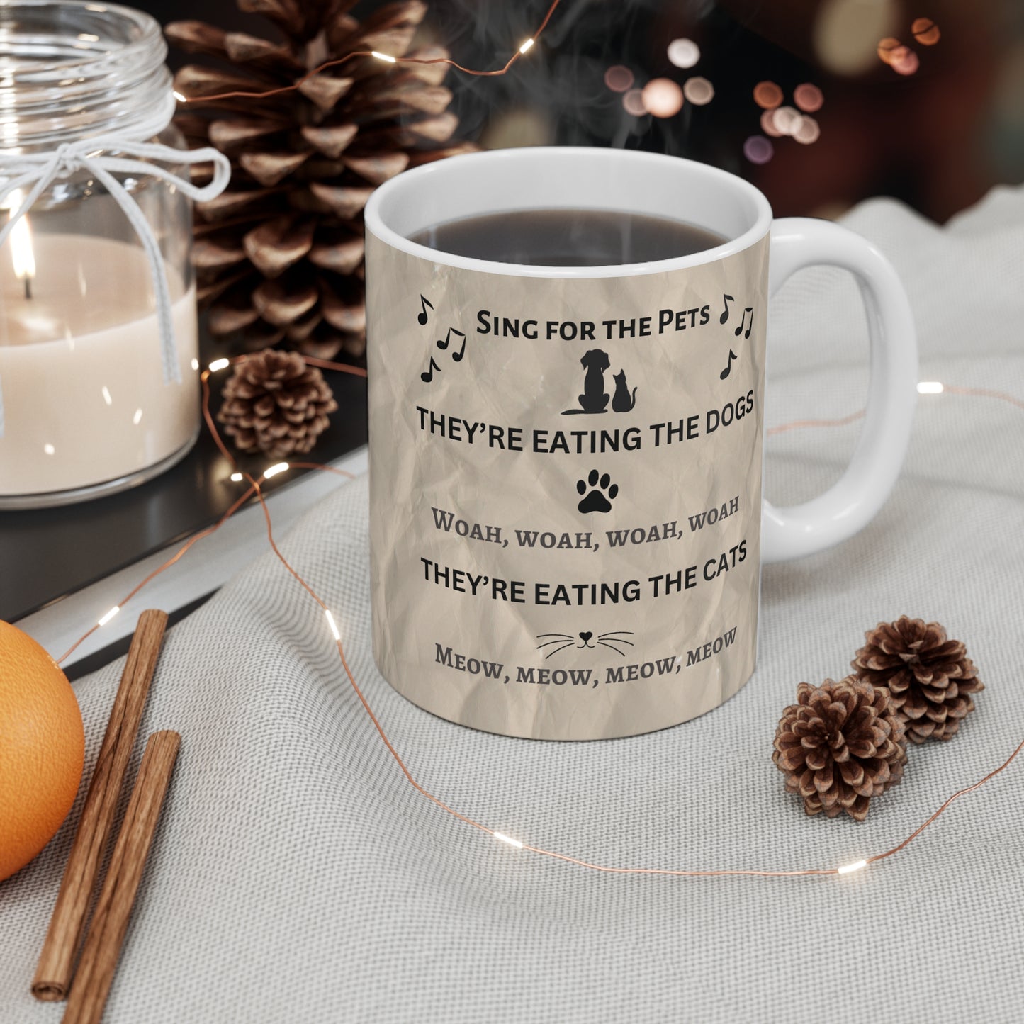 Sing for the Pets Mug 11oz