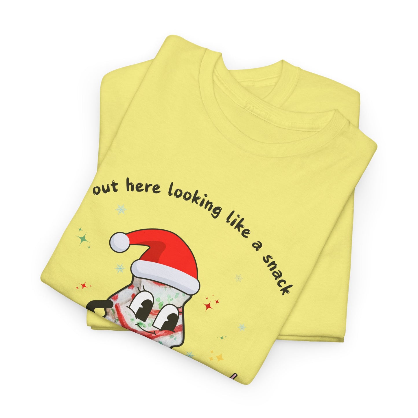 Looking Like a Snack Unisex Heavy Cotton Tee