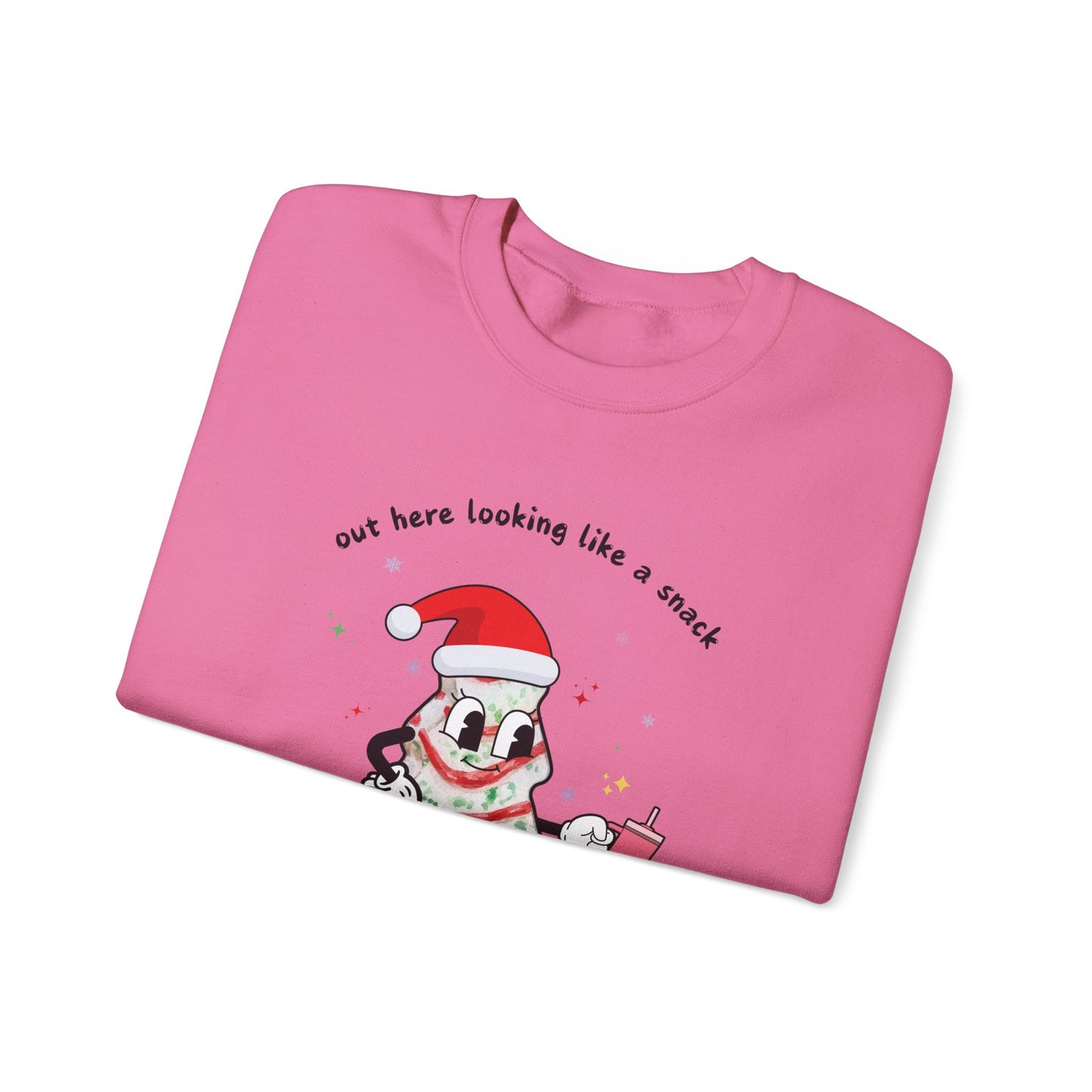 Looking Like a Snack Crewneck Sweatshirt