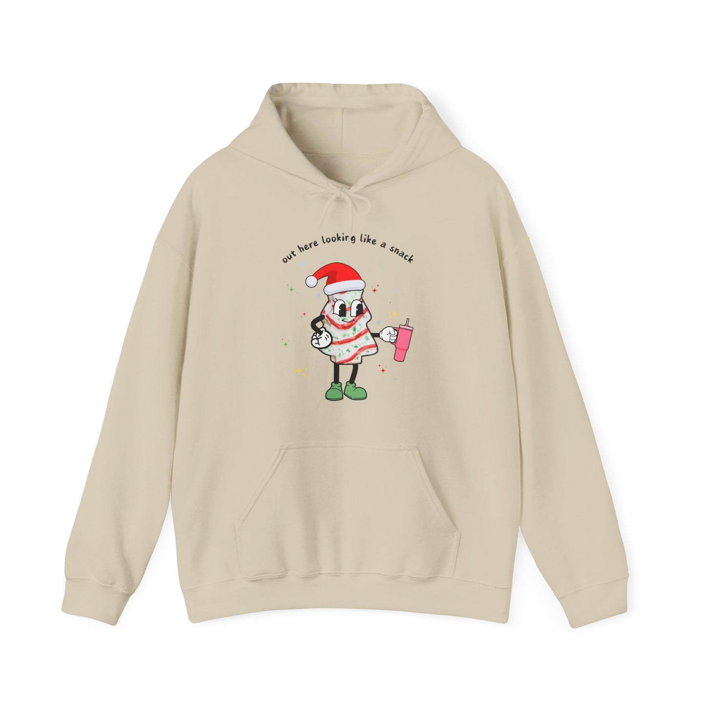 Looking Like a Snack Unisex Hooded Sweatshirt