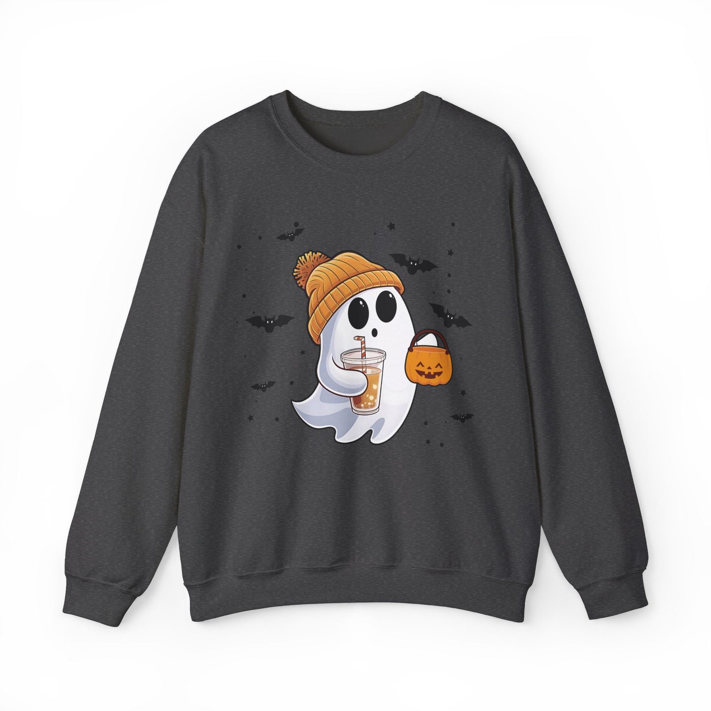 Trick of Treat Ghost Crewneck Sweatshirt