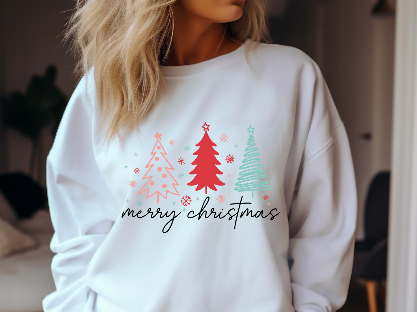 Merry Christmas Crewneck Sweatshirt