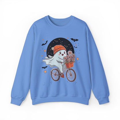 Bicycle Ghost Crewneck Sweatshirt