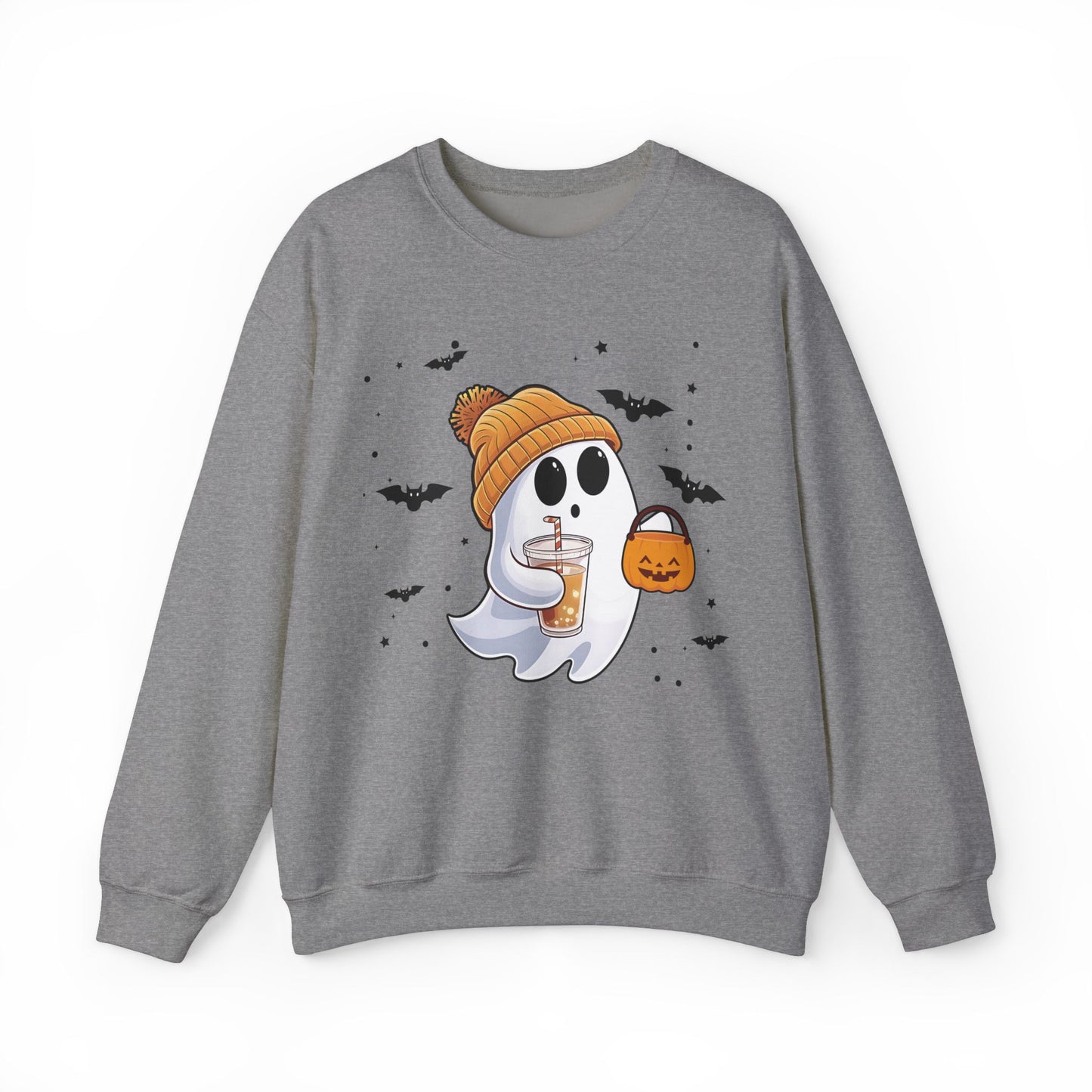 Trick of Treat Ghost Crewneck Sweatshirt