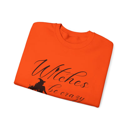 Witches Be Crazy Crewneck Sweatshirt