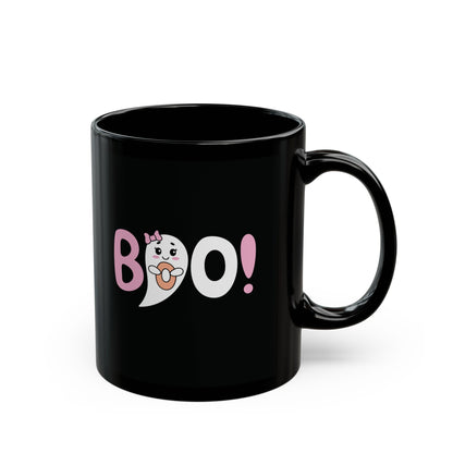 Black Boo Mug 11oz