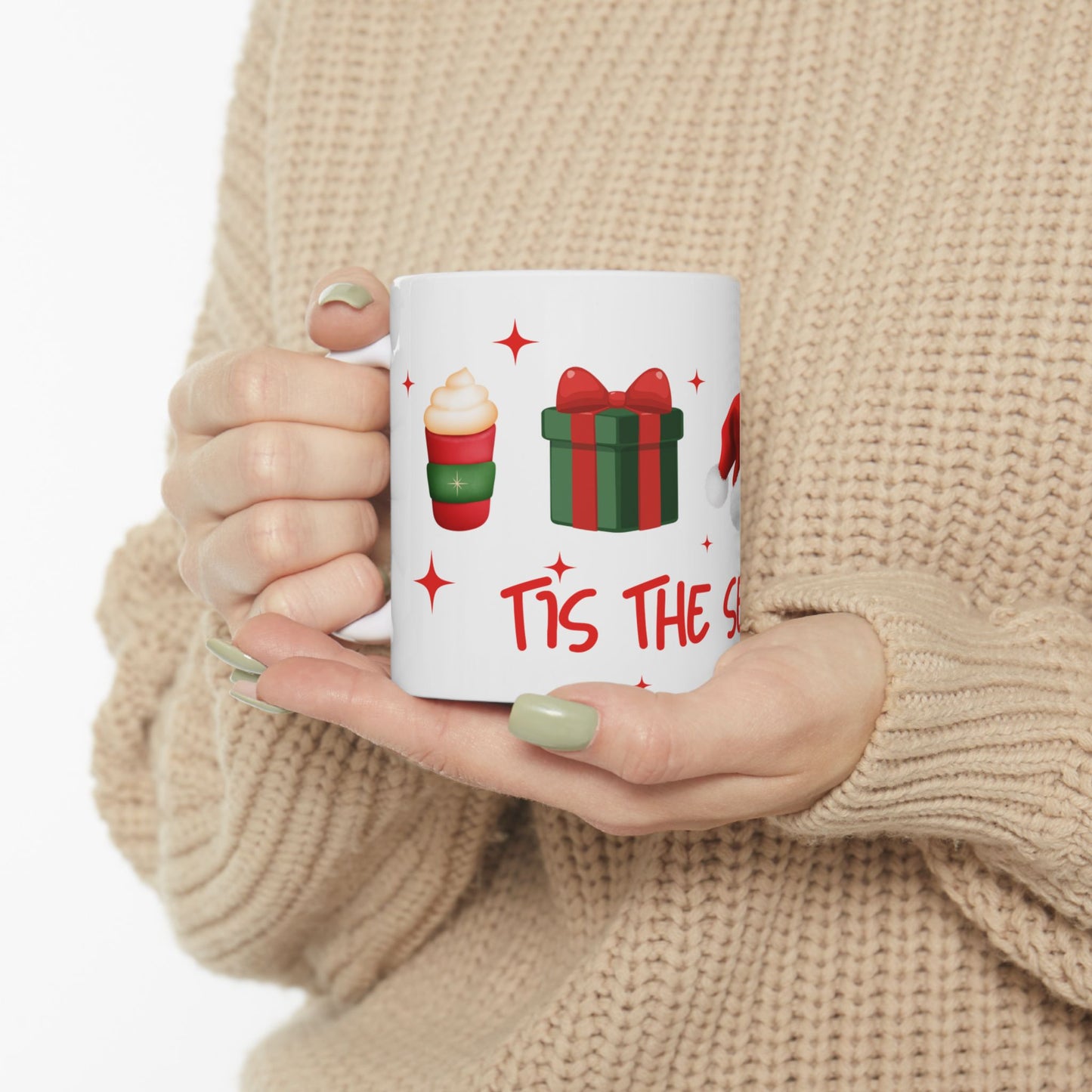 Tis The Season Ceramic Mug, (11oz)