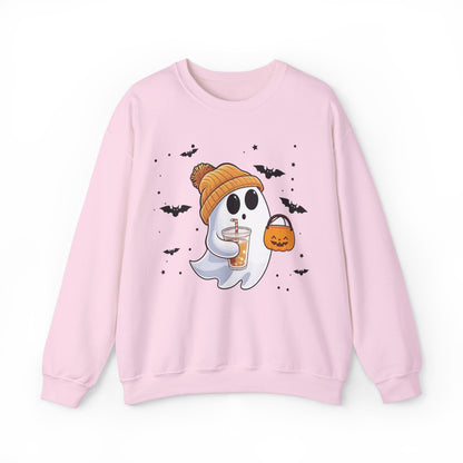 Trick of Treat Ghost Crewneck Sweatshirt