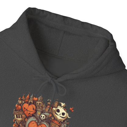 Halloween Heart Unisex Hooded Sweatshirt