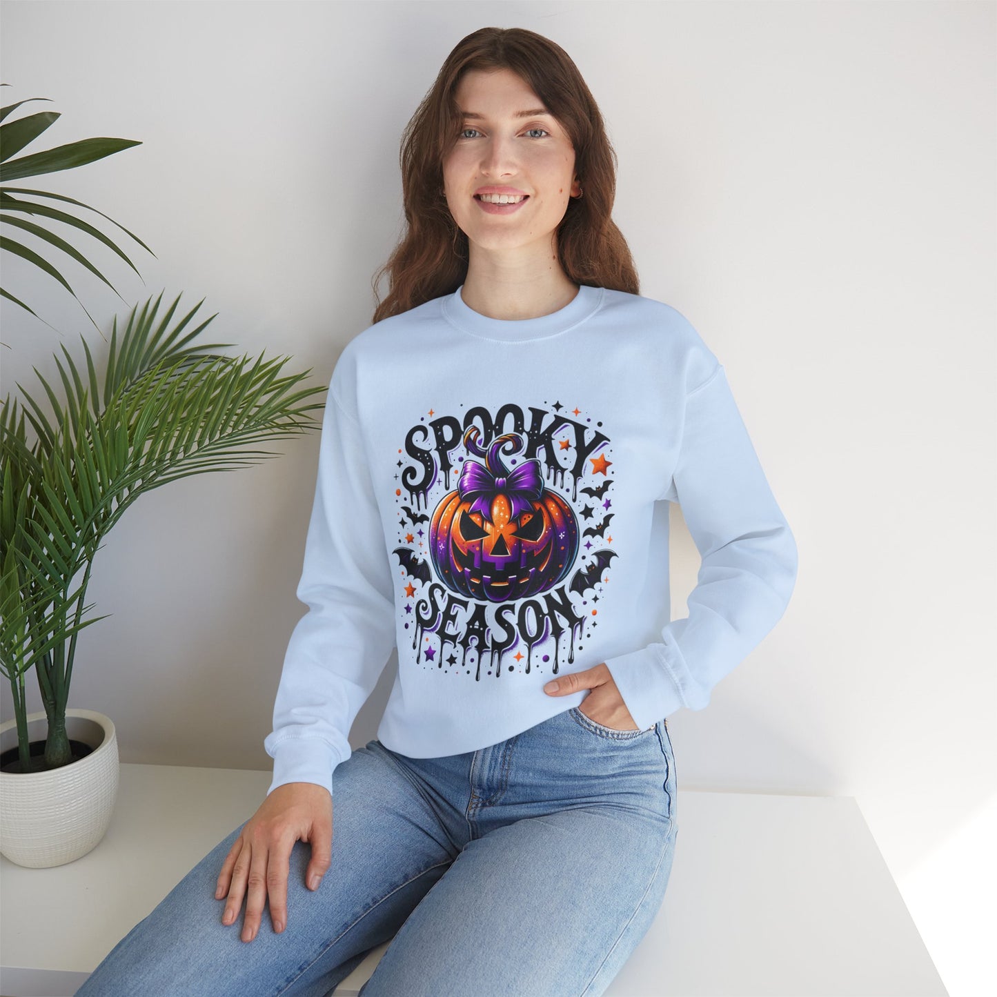 Spooky Halloween Crewneck Sweatshirt