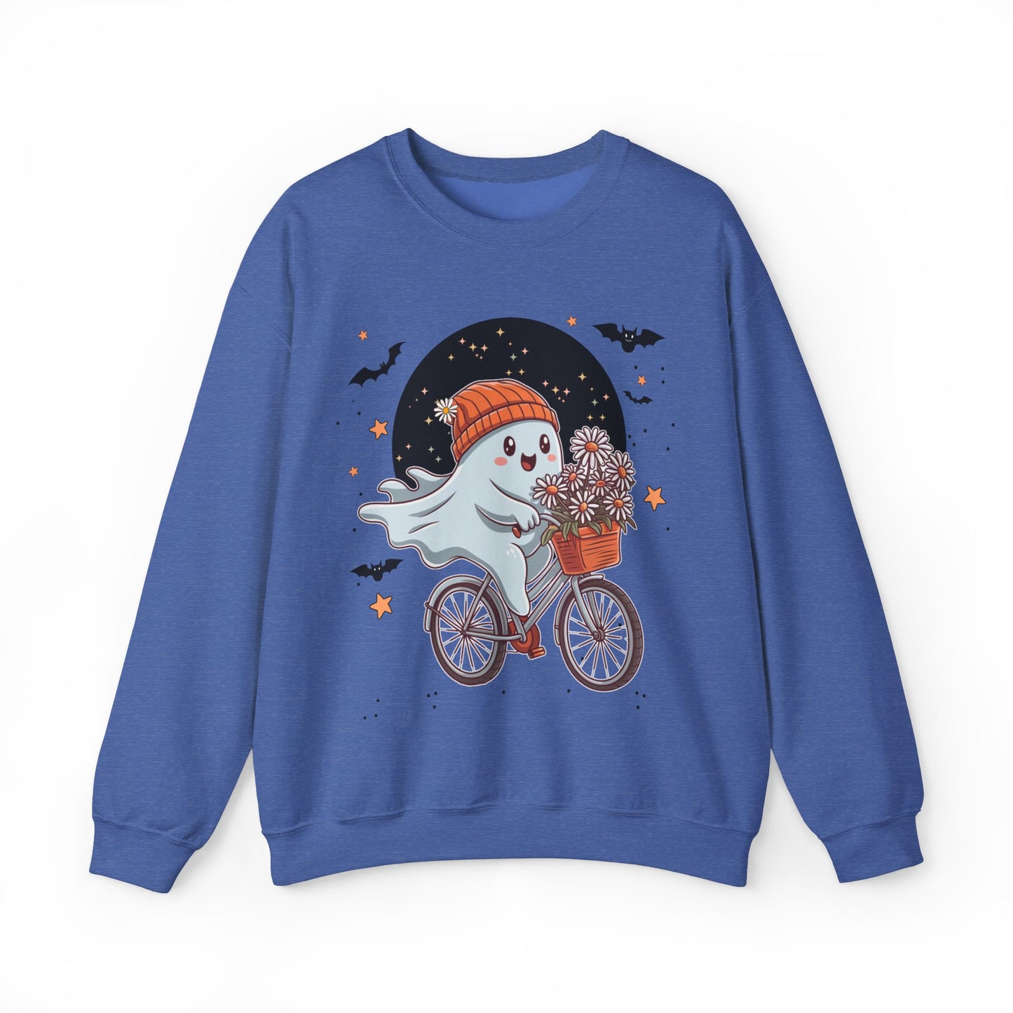 Bicycle Ghost Crewneck Sweatshirt