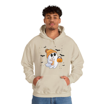 Trick or Treat Ghost Unisex Hooded Sweatshirt