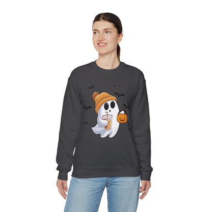 Trick of Treat Ghost Crewneck Sweatshirt