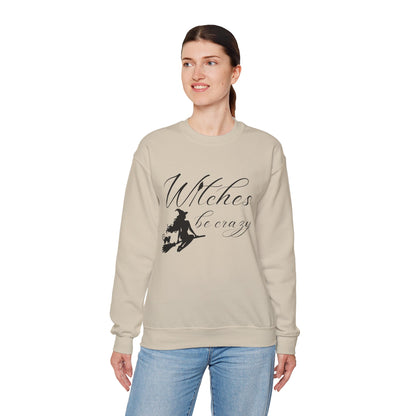 Witches Be Crazy Crewneck Sweatshirt