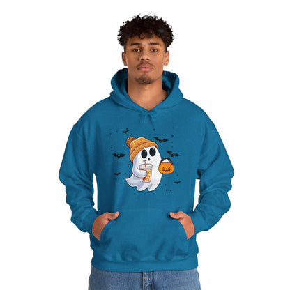 Trick or Treat Ghost Unisex Hooded Sweatshirt