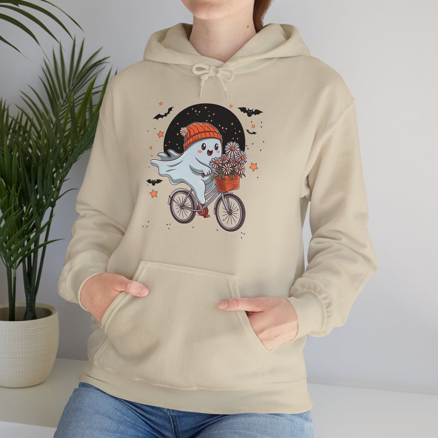 Bike Ghost Unisex Hooded Sweatshirt