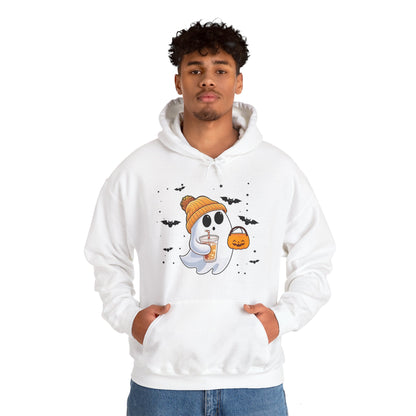 Trick or Treat Ghost Unisex Hooded Sweatshirt