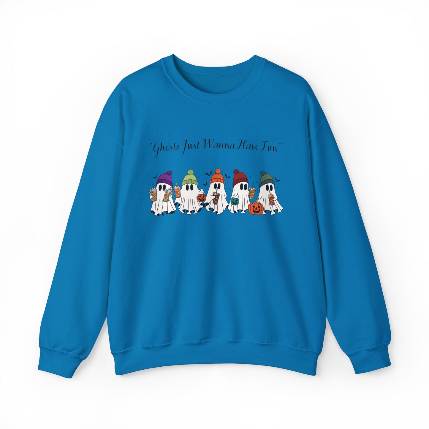 Ghosts Having Fun Crewneck Sweatshirt