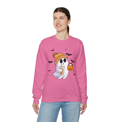 Trick of Treat Ghost Crewneck Sweatshirt