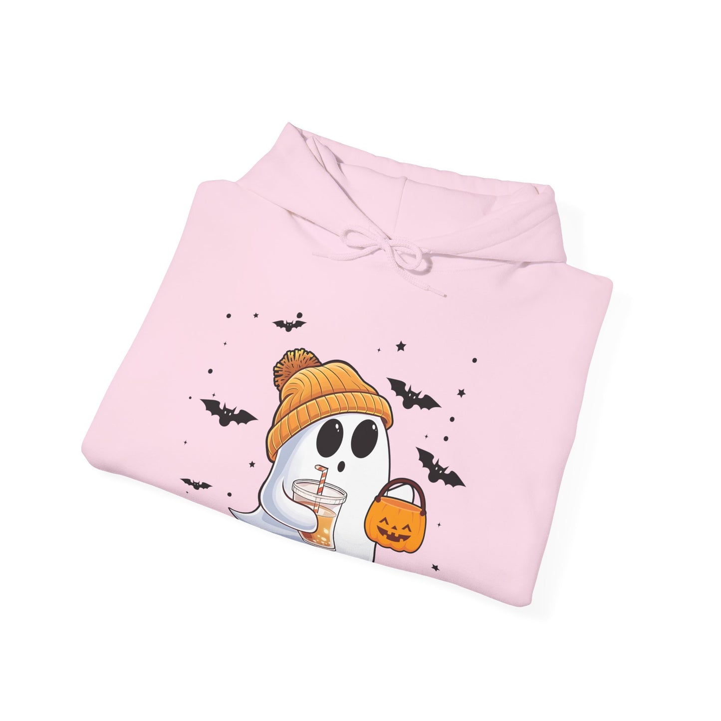 Trick or Treat Ghost Unisex Hooded Sweatshirt