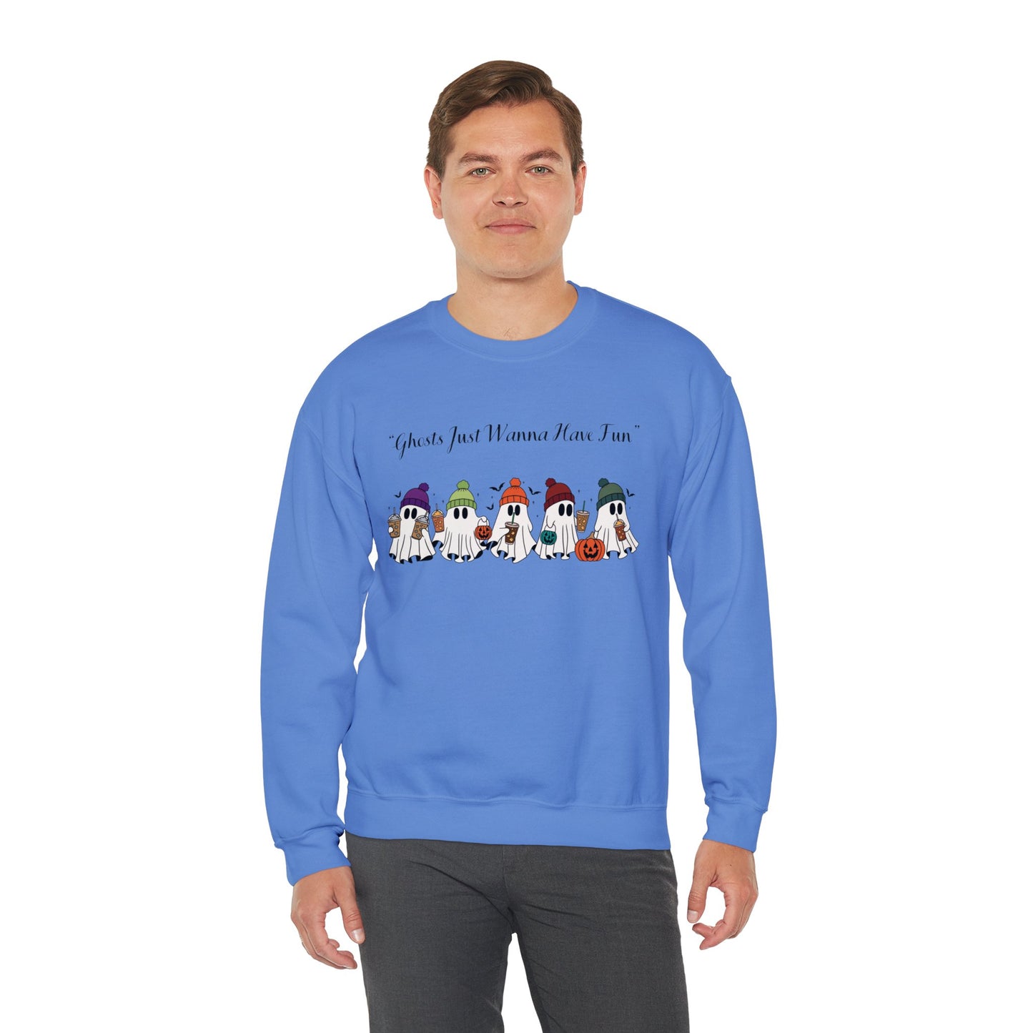 Ghosts Having Fun Crewneck Sweatshirt