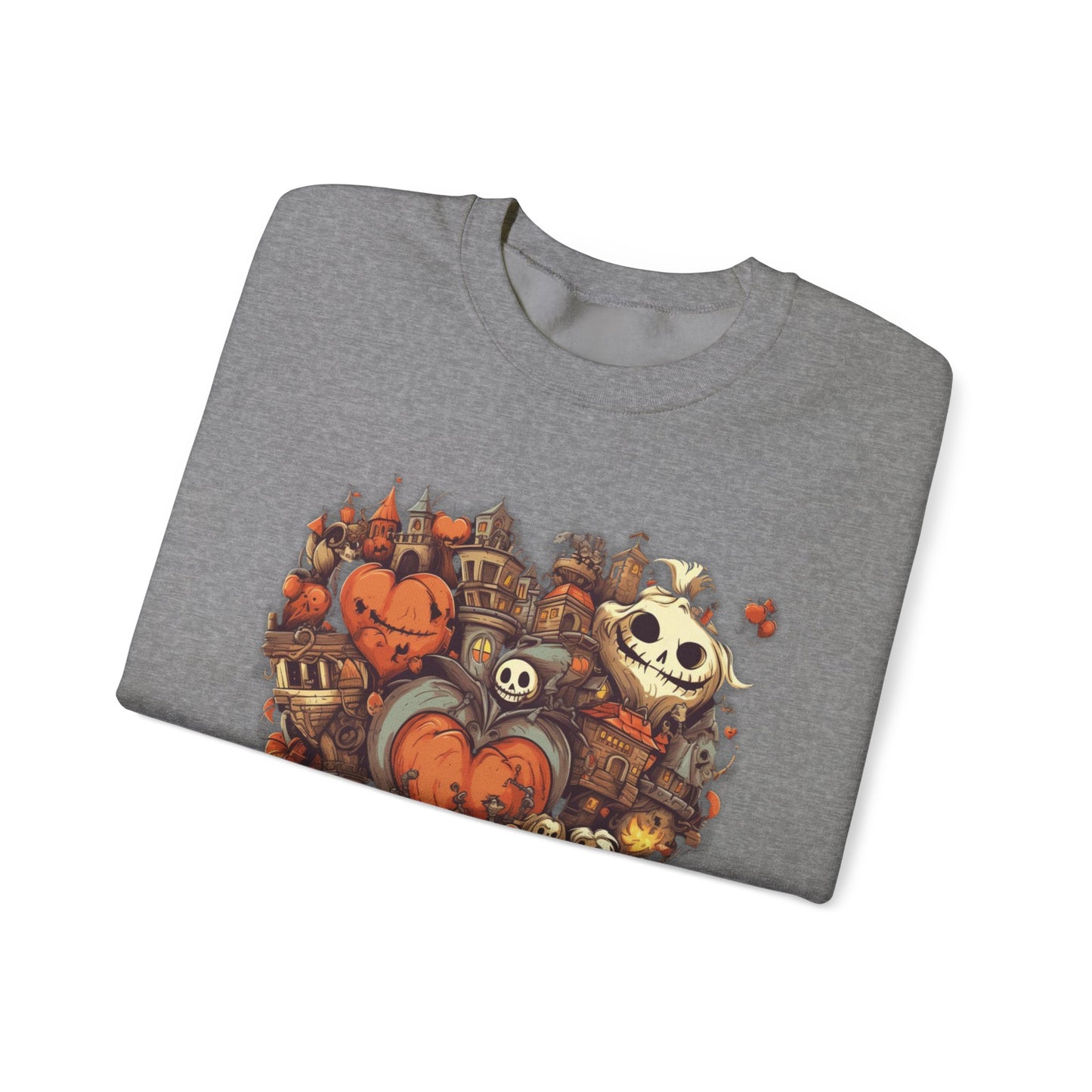 Halloween Heart Crewneck Sweatshirt