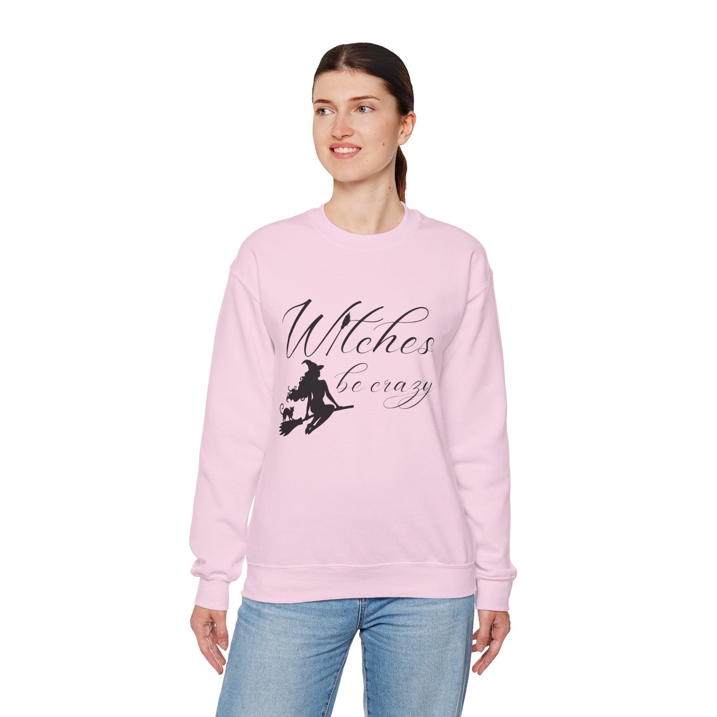 Witches Be Crazy Crewneck Sweatshirt