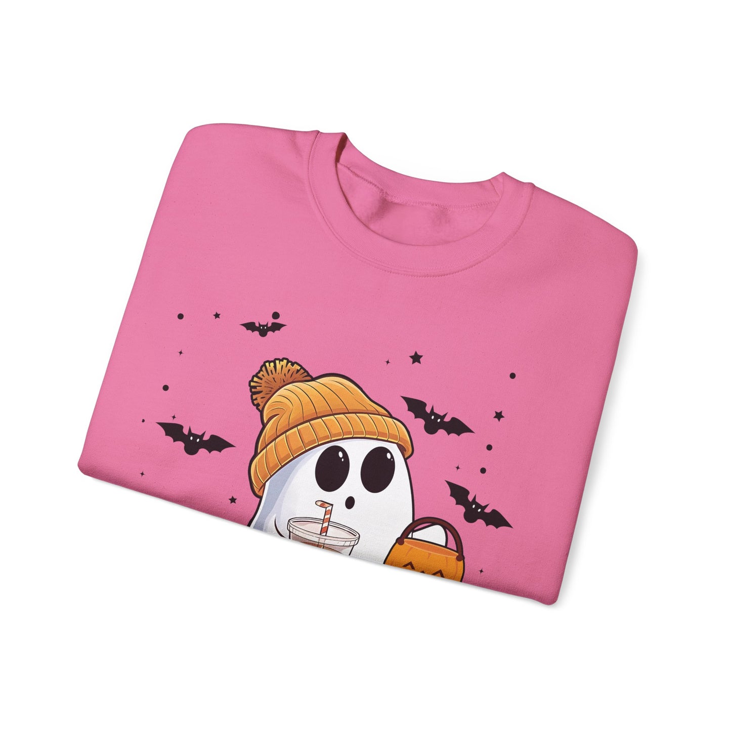 Trick of Treat Ghost Crewneck Sweatshirt