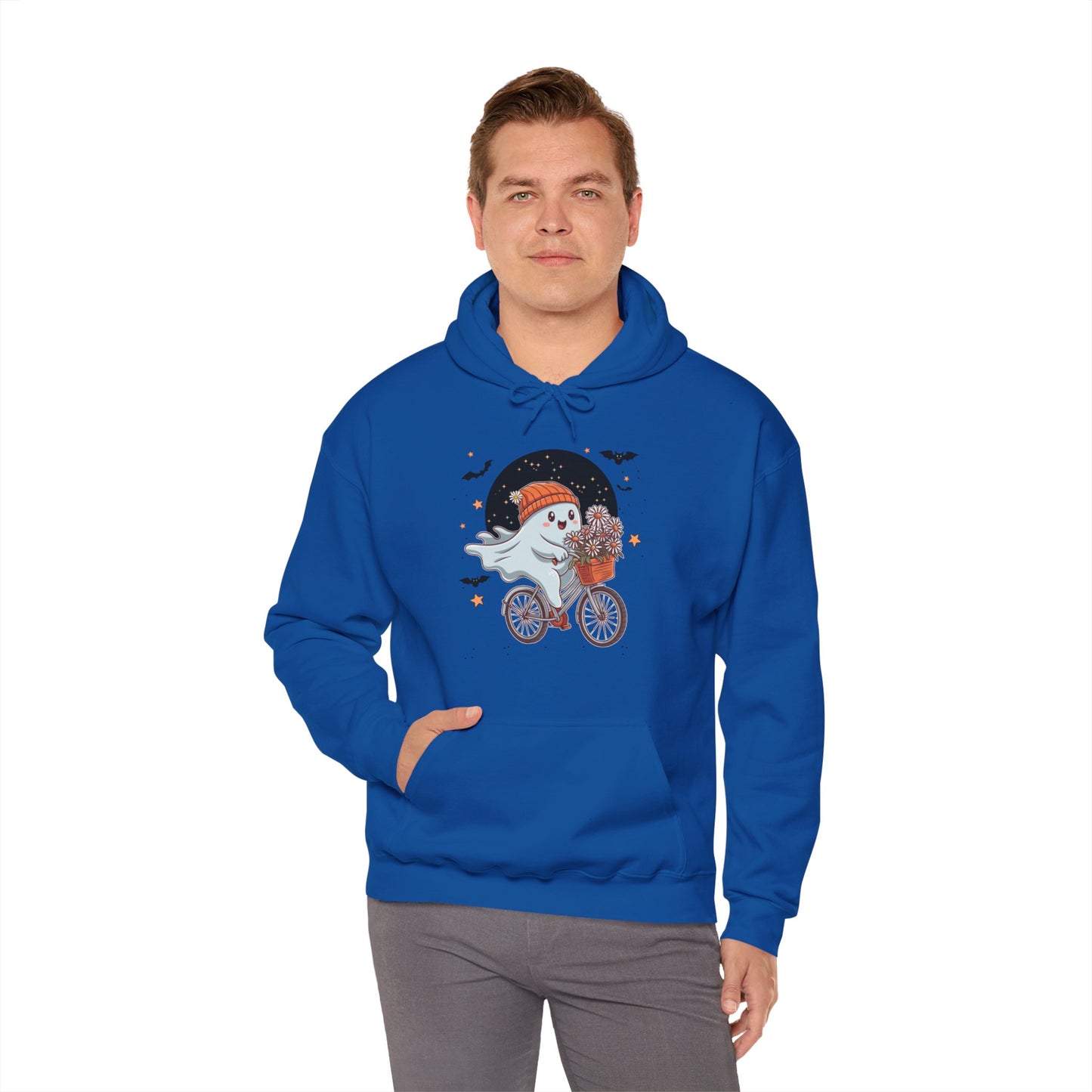 Bike Ghost Unisex Hooded Sweatshirt