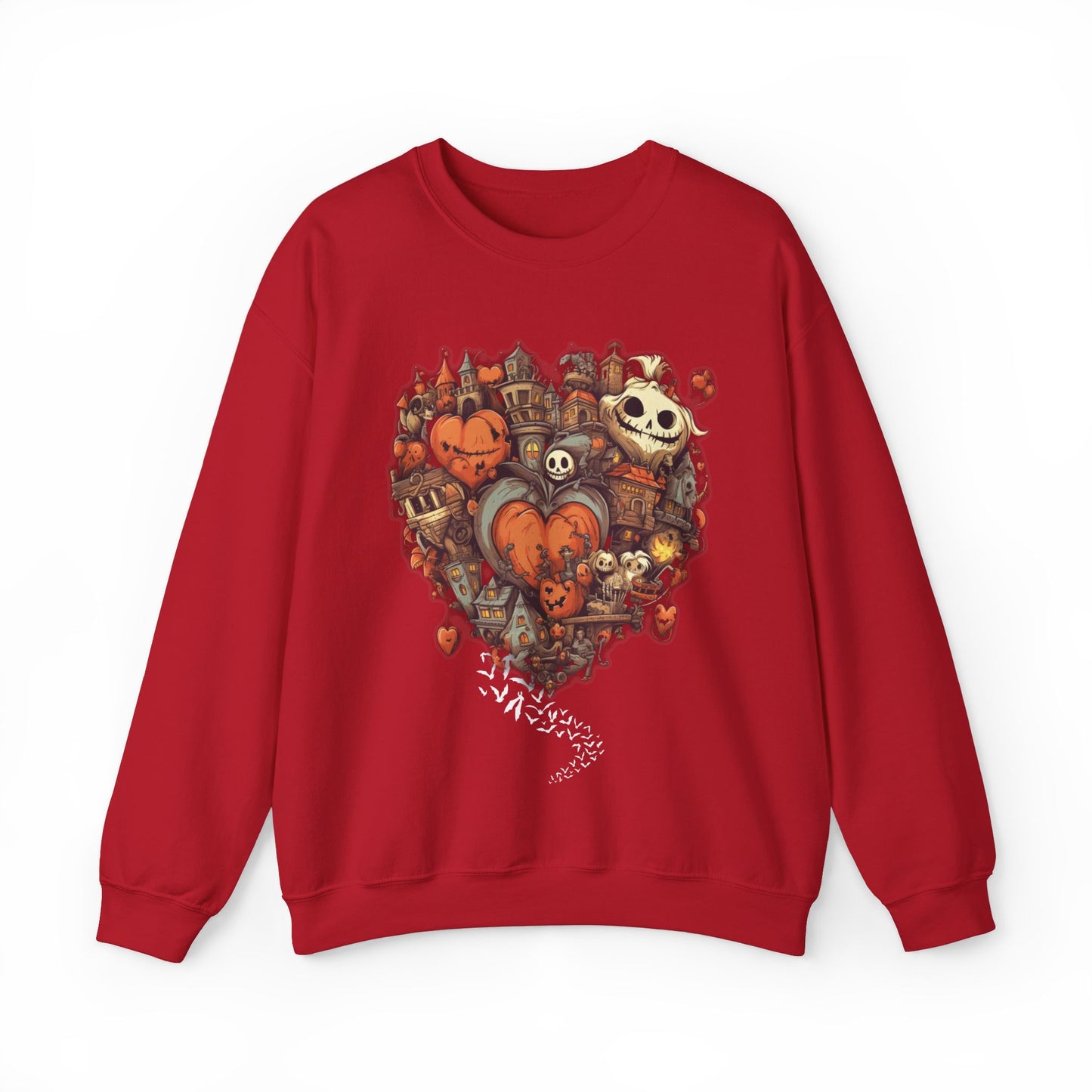 Halloween Heart Crewneck Sweatshirt