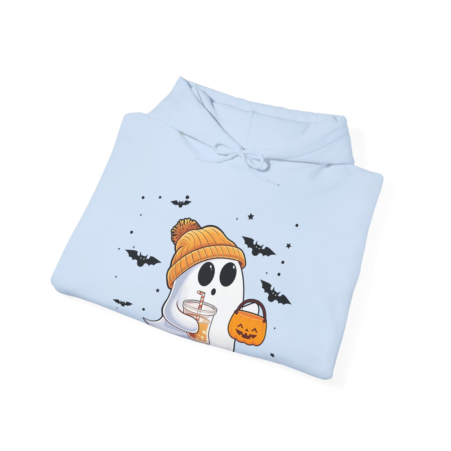 Trick or Treat Ghost Unisex Hooded Sweatshirt