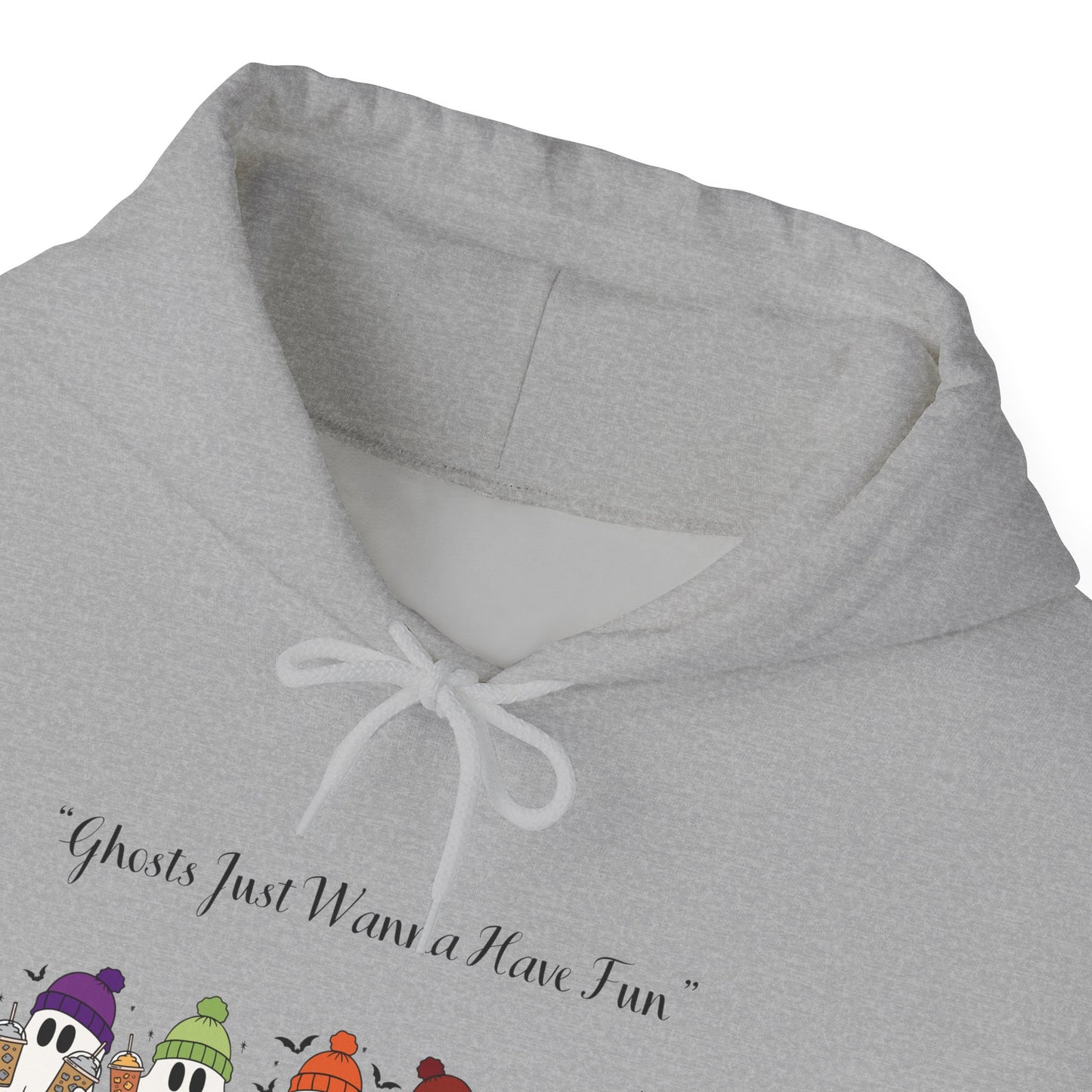 Ghosts Having Fun Unisex Hooded Sweatshirt