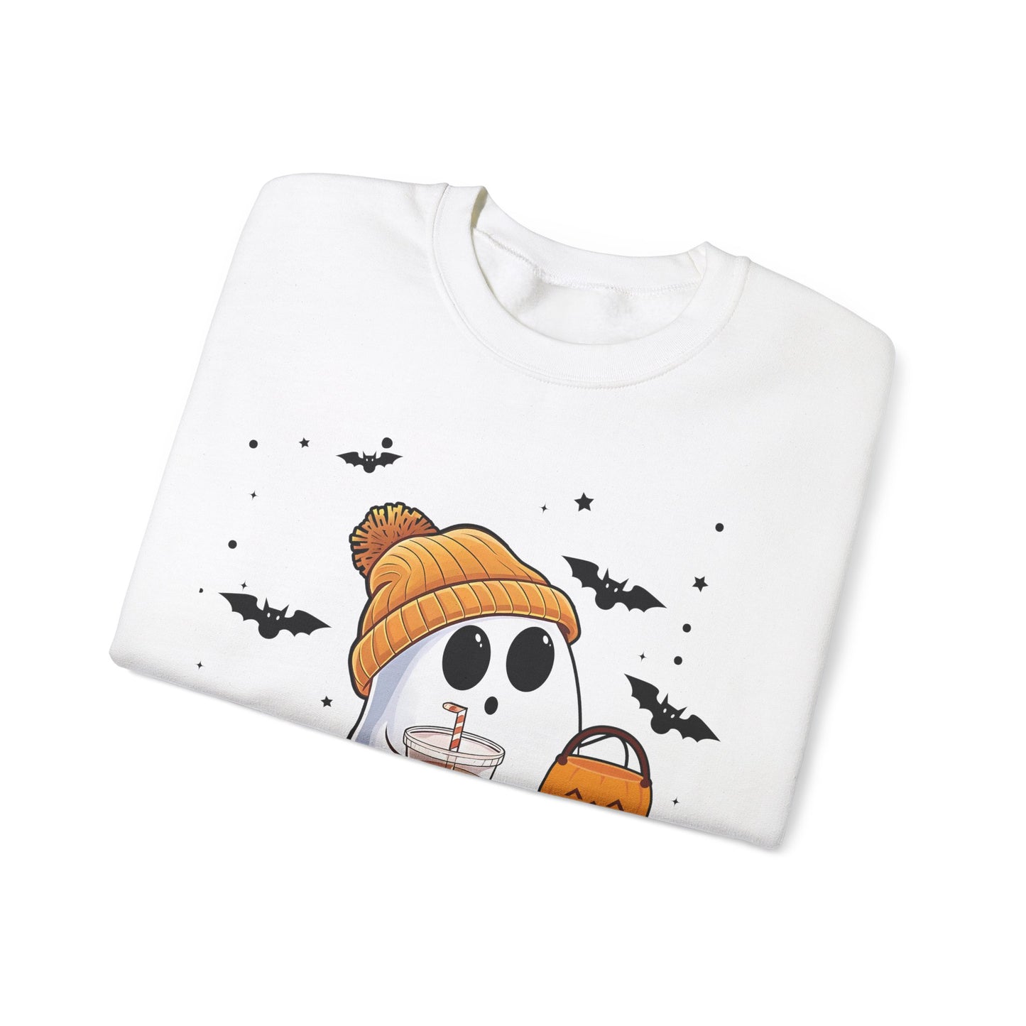 Trick of Treat Ghost Crewneck Sweatshirt