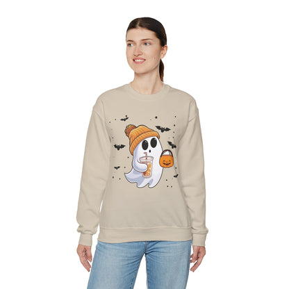 Trick of Treat Ghost Crewneck Sweatshirt