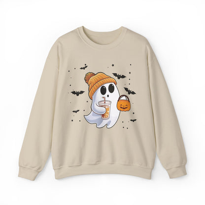 Trick of Treat Ghost Crewneck Sweatshirt