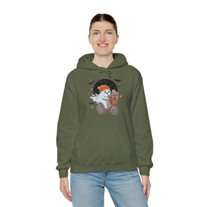 Bike Ghost Unisex Hooded Sweatshirt