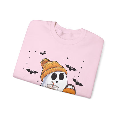 Trick of Treat Ghost Crewneck Sweatshirt