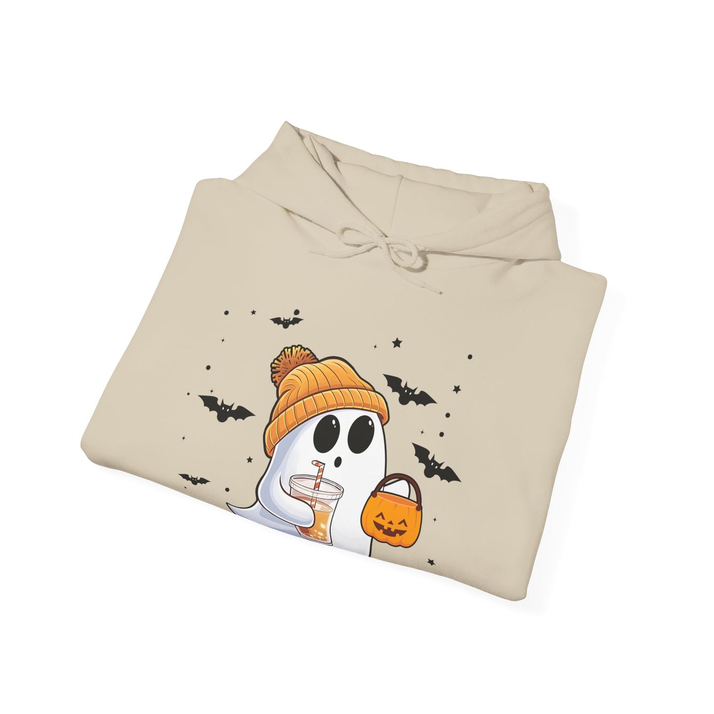 Trick or Treat Ghost Unisex Hooded Sweatshirt