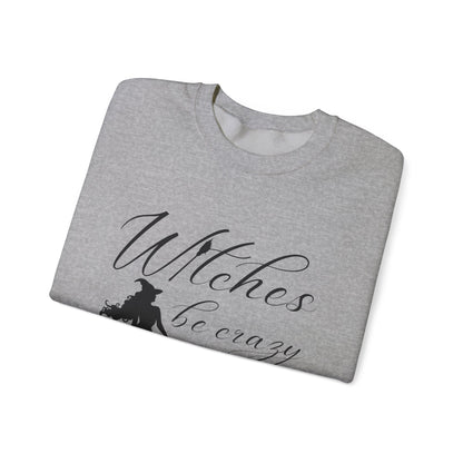 Witches Be Crazy Crewneck Sweatshirt