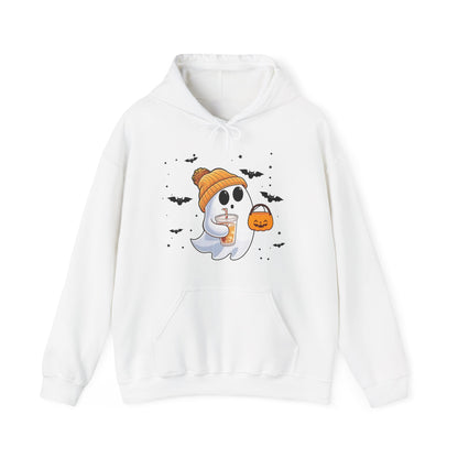 Trick or Treat Ghost Unisex Hooded Sweatshirt