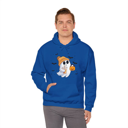 Trick or Treat Ghost Unisex Hooded Sweatshirt